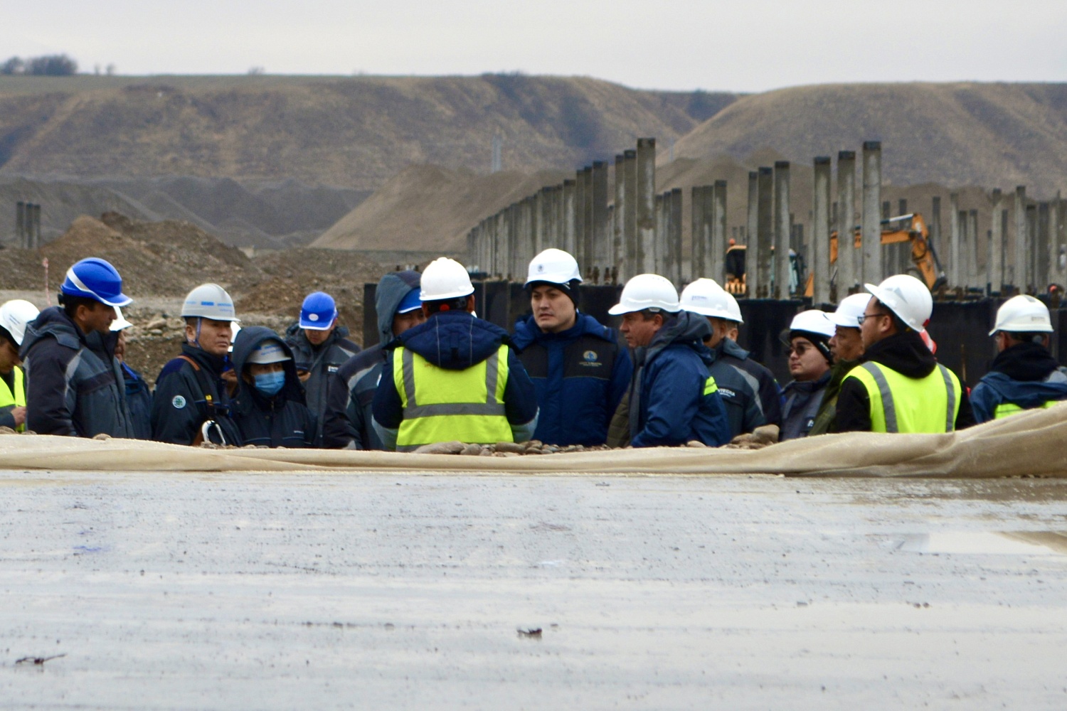 Мониторинг строительства электростанции «ПГУ Туркестан»