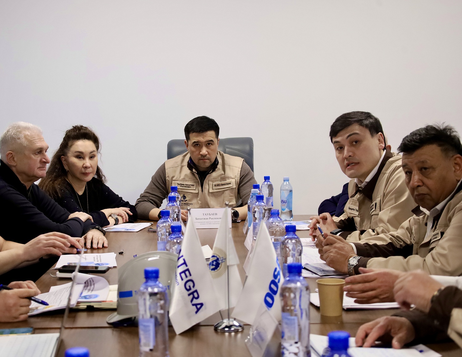 «Самұрық-Қазына» АҚ және «Samruk-Kazyna Construction» АҚ басшылығы Түркістан БГҚ құрылысын тексерді