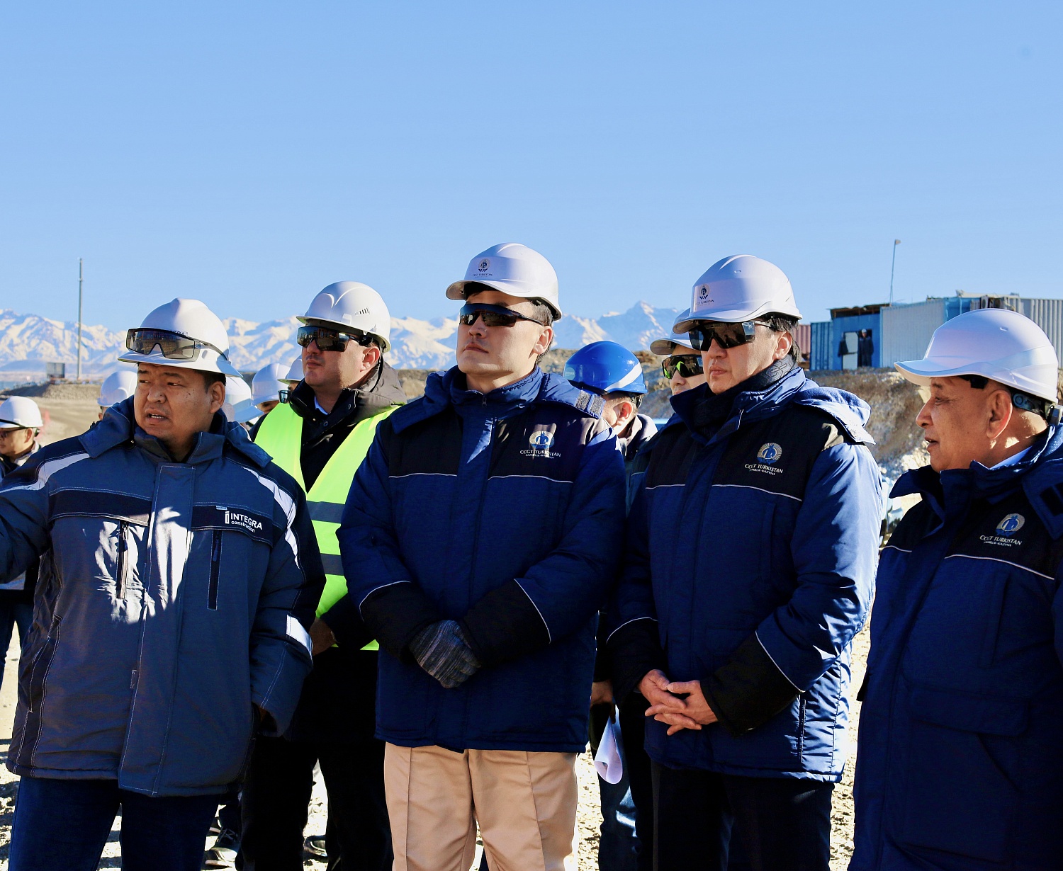 «Samruk-Kazyna Construction» АҚ басшылығы «Түркістан БГҚ» ЖШС-не жұмыс сапарымен келді