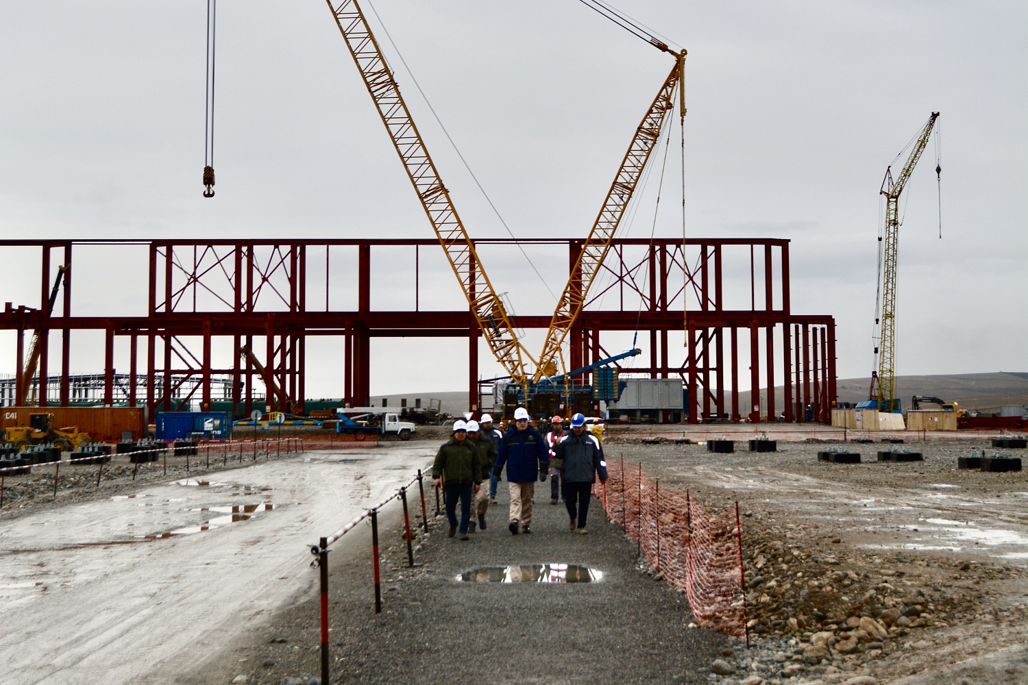 Мониторинг строительства электростанции «ПГУ Туркестан»