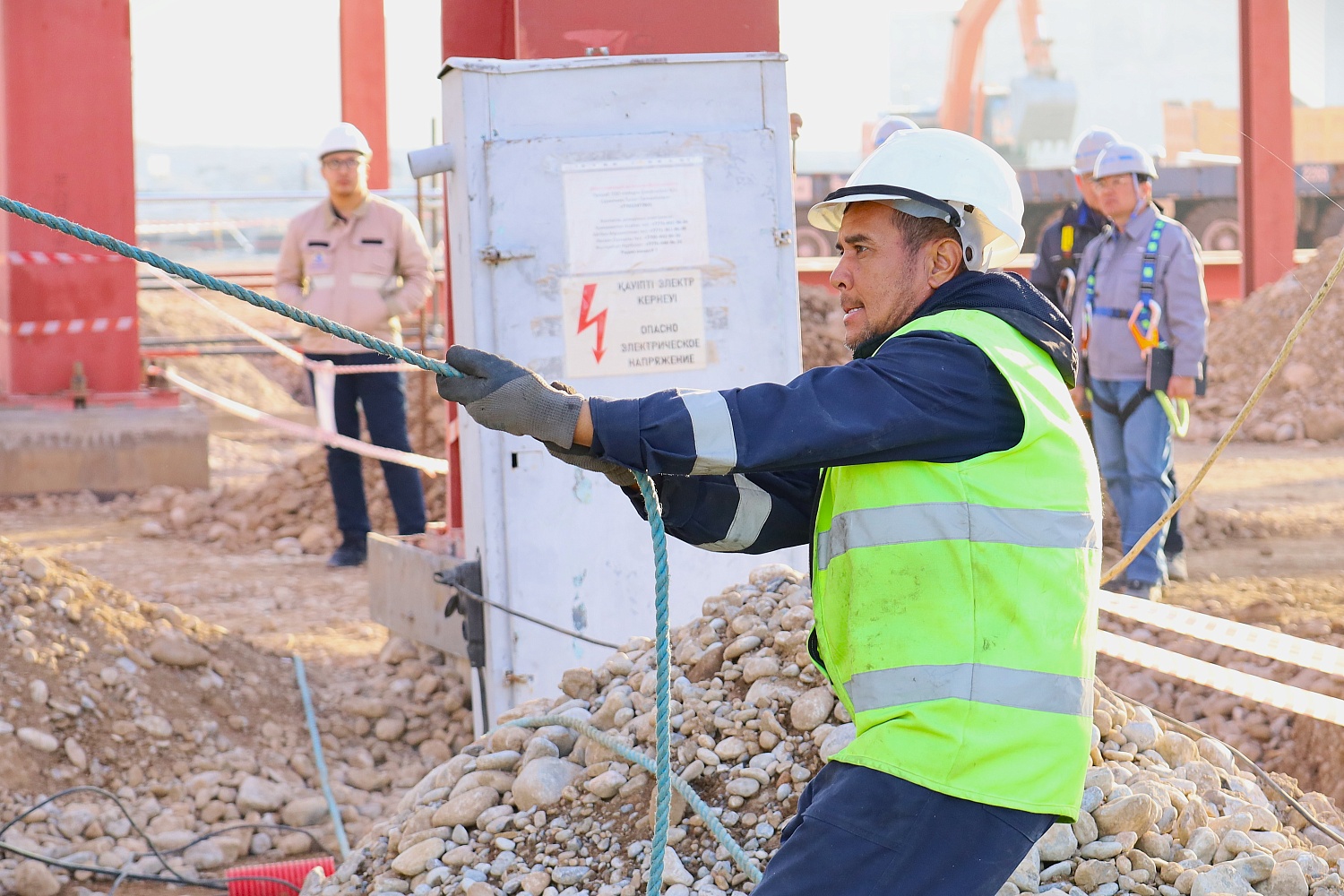 Первая газовая турбина установлена в главном корпусе «ПГУ Туркестан»