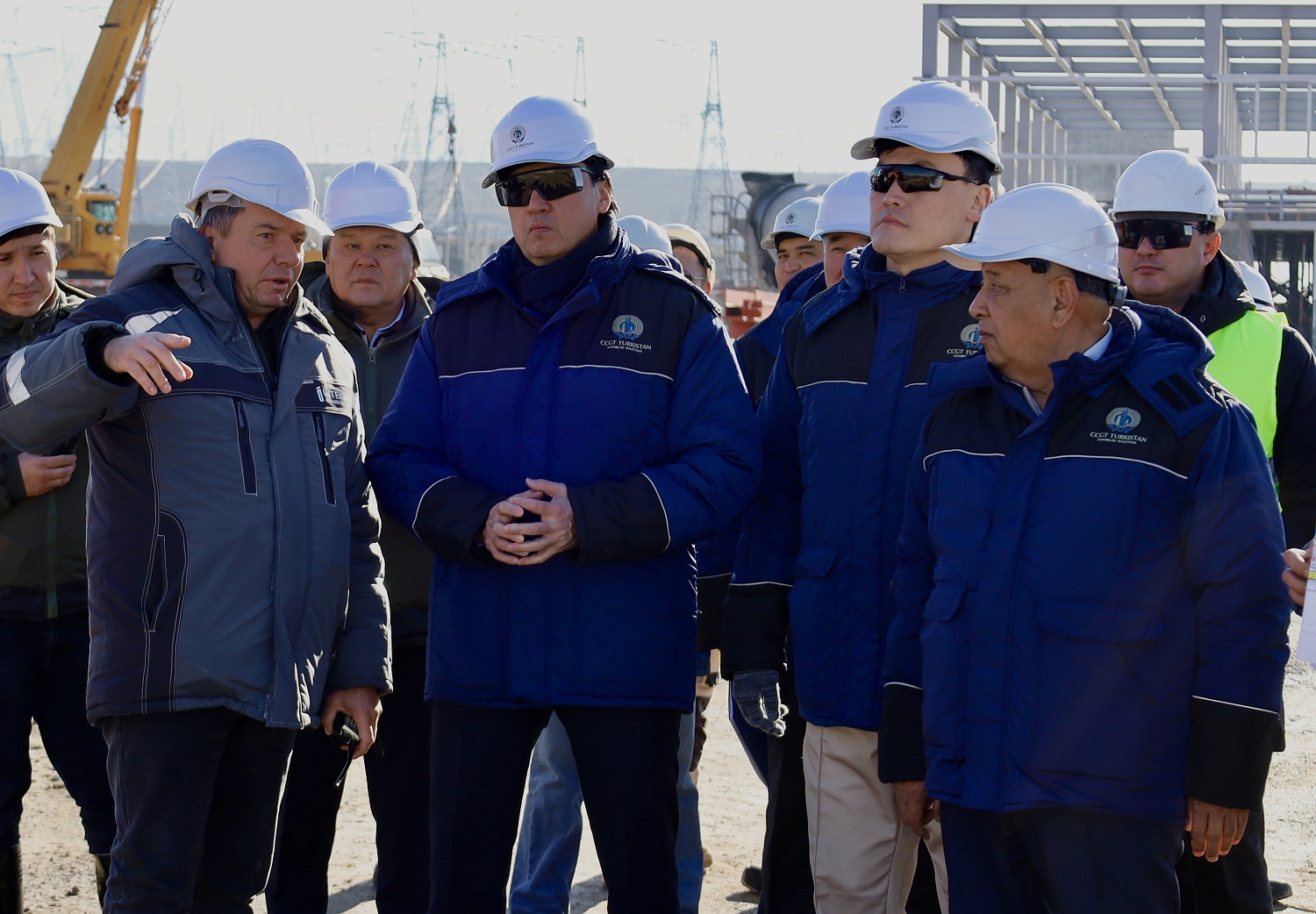 Руководство АО «Samruk-Kazyna Construction» совершило рабочий визит в ТОО «ПГУ Туркестан» 