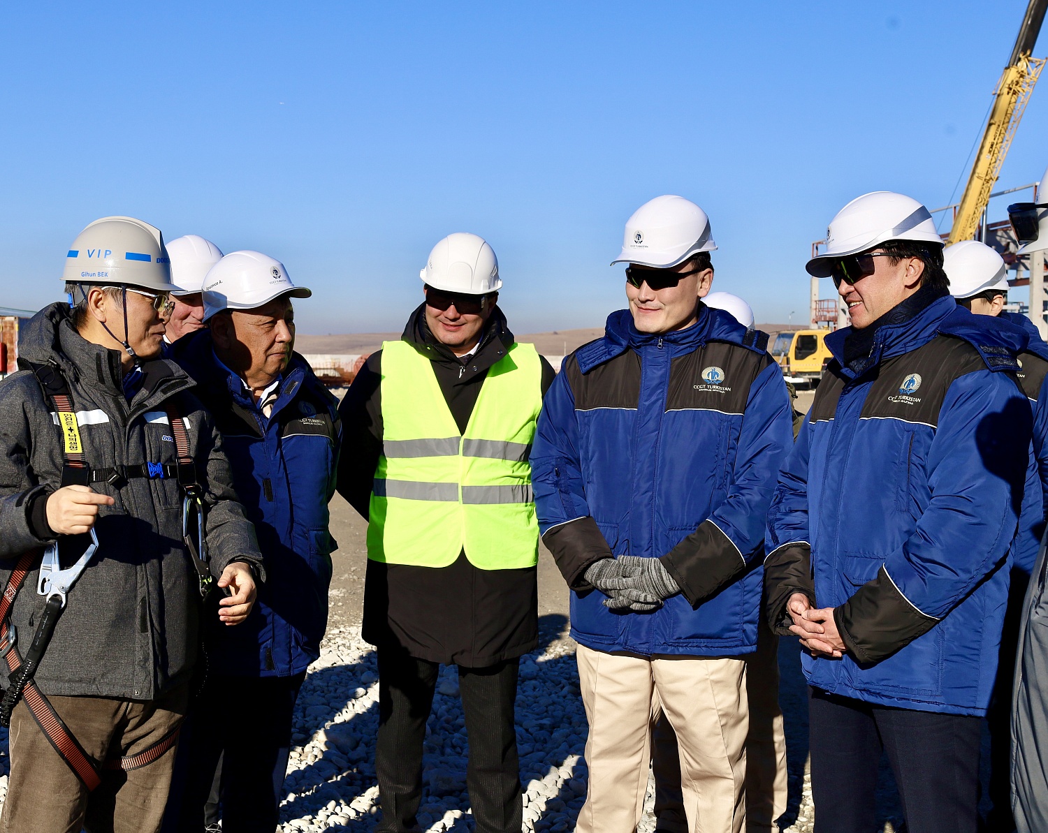 Руководство АО «Samruk-Kazyna Construction» совершило рабочий визит в ТОО «ПГУ Туркестан» 