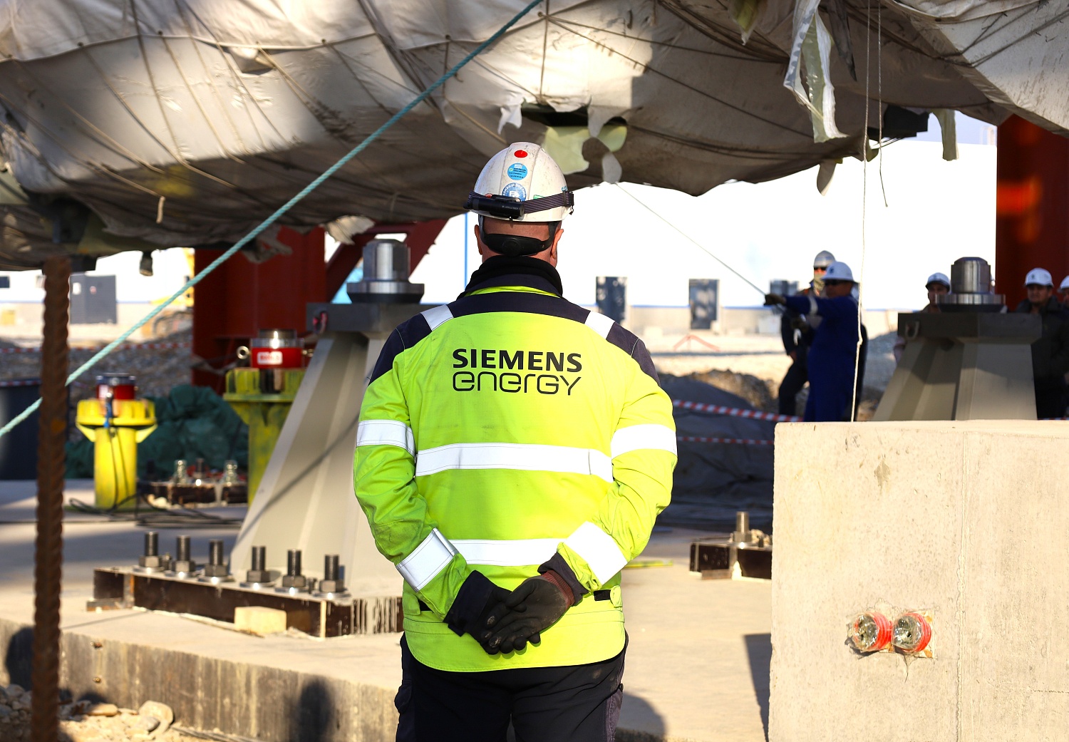 Первая газовая турбина установлена в главном корпусе «ПГУ Туркестан»