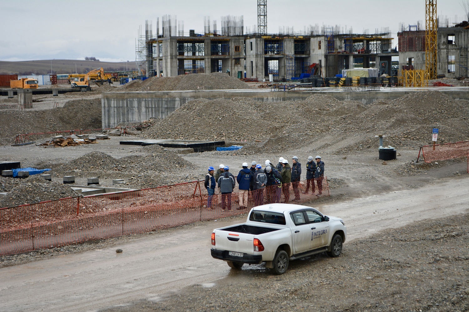 Мониторинг строительства электростанции «ПГУ Туркестан»